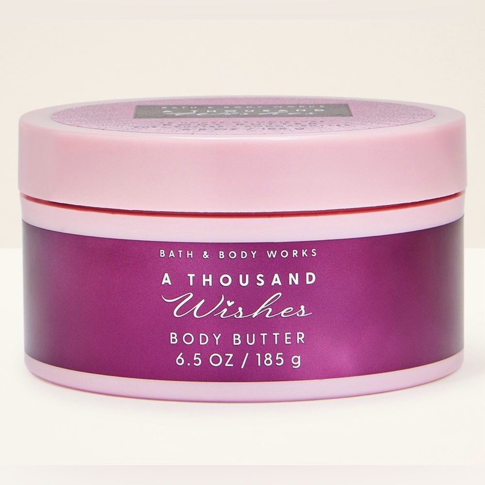 Bath & Body Works A Thousand Wishes Body Butter - Purple and Pink